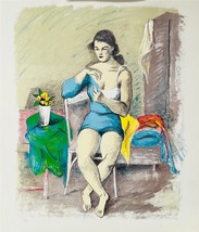 Nicolai Cikovsky 1894-1984 Russian American Hand Signed Limited Lithograph Art - £474.02 GBP