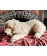E&amp;J Prima 34&quot; Realistic GOLDEN RETRIEVER Dog Plush Stuffed Animal Toy Li... - $4,558.59 MXN