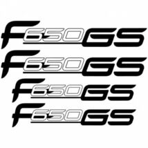 BMW f650 GS outline sticker set - $19.99