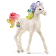 SCHLEICH Rainbow Cake Unicorn Figurine Dessert Series Toy Miniature Doll... - $13.66