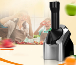 Dessert Maker Electric Ice Cream Making Machine Yogurt Smoothie Squeezer - £55.15 GBP