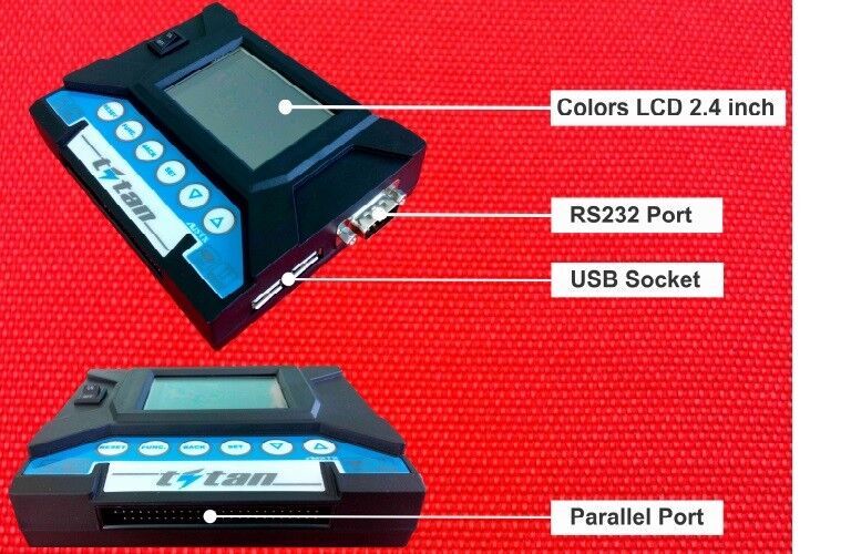 Data transfer, USB to RS232,USB to PARALLEL (MEM or TAPE mode) for CNC M... - $176.67