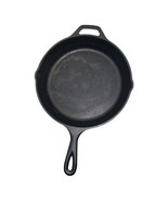 Vintage Lodge USA 8SK Cast Iron Round Skillet Pan Griddle 10.5 inch Blac... - $18.70