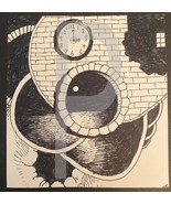 Bill Jameson Surrealism Drawing &quot;A Clock In Time&quot;  - $552.22 MXN
