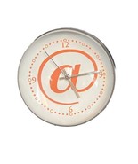@ Symbol Clear Sphere Desk Clock MOMA Museum Of Modern Art Ray Tomlinson - $74.25