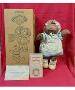 1984 Cabbage Patch Kids Preemie Doll w Box Papers Verna Johanna African American - $69.00