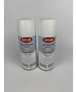 2x Krylon Outdoor Decor Spray Paint Satin White Cloud 9325 12 is Each New - $797.96 MXN