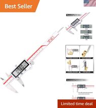 IP67 Grade Digital Caliper, DIPA-0605 0-6 Inch/150mm, Inch/Millimeter/Fr... - $122.75