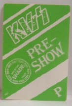 KISS - ORIGINAL CONCERT TOUR CLOTH BACKSTAGE PASS ***LAST ONE*** - $10.00