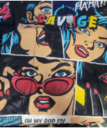 Contender CTDR Streetwear Men's T-Shirt Savage Comic Pop Art Short Sleeve Tee 3X - $785.60 MXN