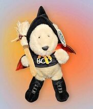 Starbucks Coffee Bearista 2000 Bear Plush Halloween Witch Glows In The Dark - $19.57