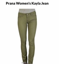 Prana Women’s Size 12/31 Jeans Kara Jean-Indigo. Cargo Green. ShipN24hours - £108.89 GBP