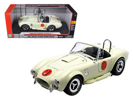 1965 Shelby Cobra 427 SC Cream #11 Limited Edition 1/18 Diecast Car Shelby Colle - £69.41 GBP