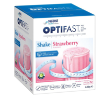 OPTIFAST VLCD Shake Strawberry - Pack of 12 (53g Each) - £118.59 GBP