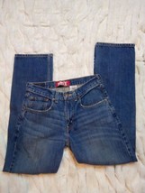 Levi&#39;s 514 Youth Blue Jeans 28 X 28 Size 16 Regular Slim Straight Leg✨ - £9.38 GBP