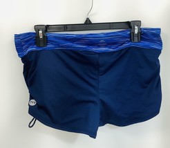 TYR Women&#39;s Cyprus Della Boy-Shorts, Navy/Royal, Size X-Large W/ Adjustable Side - £14.08 GBP