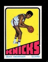 1972-73 Topps #88 D EAN Meminger Nmmt (Rc) Knicks *X65733 - £10.22 GBP