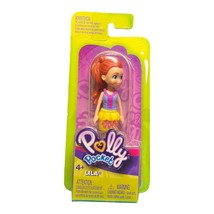 Mattel Polly Pocket Doll - GFP78 ~ Lila Dressed in a Purple Tank Top and... - $6.92