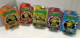 COMPLETE Set of 5 Hot Wheels Teenage Mutant Ninja Turtles TMNT Vehicles ... - $49.50