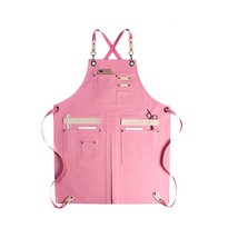 Nails Stylist Canvas Aprons,Mrs Pink Nail Tech Stylist Apron For Women - £19.59 GBP