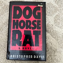 Dog Horse Rat Contemporary Drama Hardcover Book by Christopher Davis 19 - $12.19