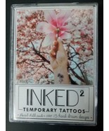 INKED Temporary Tattoos, Floral Child Pack Over 15 hand drawn designs - $12.14