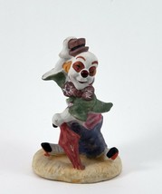 CoCo The Clown Figurine Matte Biscuit 4.5&quot; Vintage 1950&#39;s - £8.81 GBP