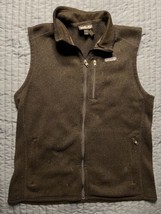 Patagonia Black Better Sweater Vest Sleeveless Full Zip Mens Size Large Black - £23.37 GBP