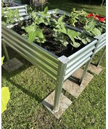 Galvanized Raised Garden Bed Gray 2 Pack 48 Gallons - $2,856.12 MXN