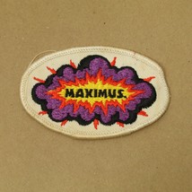 Vintage 70’s Maximus Super Beer Patch  F. X. MATT BREWING CO Utica NY Rare - £9.97 GBP