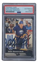 Dale Hawerchuk Signed 1991 Pro Set #24 Buffalo Sabres Hockey Card PSA/DNA - £69.77 GBP