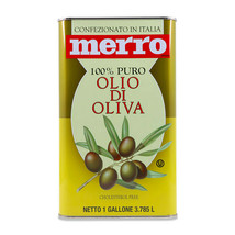 Italian Pure olive Oil in Tin 1 Gallon - 3,785 Liters (PACKS OF 2) - $66.32