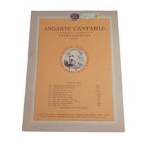 Vintage Sheet Music 1938 Andante Cantabile, Classical Piano Easy Listening - £7.93 GBP