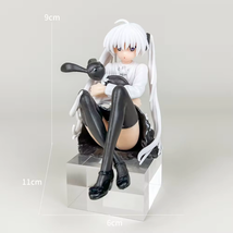 Kaasugano Soora Anime In solitude Figure Sexy Pleated Skirt Holding 11CM #WHITE - $23.99