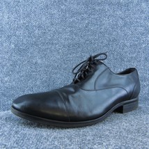 Cole Haan Grand.Os Men Toe Cap Oxfords Shoes Black Leather Lace Up Size 13 Wide - £22.26 GBP