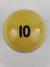 Vintage Replacement Pool Ball Billiards #10 Billiard Ball 2 1/4&quot; Diameter - $5.99
