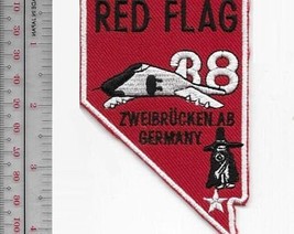 US Air Force USAF Germany 38th Tactical Recon Squadron Red Flag Zweibruc... - £8.78 GBP