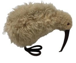 Maxwell Hay New Zealand Kiwi Bird Plush Animal Wool Vtg Toy 9&quot; Vintage Brown - £14.93 GBP