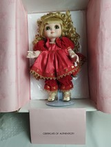 Marie Osmond Adora Belle &quot;Jingle Belle&quot; Porcelain Collector doll COA Box - £47.21 GBP