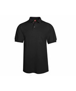 Hanes Golf Tee Men&#39;s Polo Shirt Cotton-Blend EcoSmart Jersey Men&#39;s Sport... - £11.10 GBP