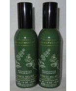 Bath &amp; Body Works Room Spray Set Lot of 2 Aromatherapy EUCALYPTUS SPEARMINT - $648.29 MXN