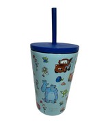 Disney Pixar Kids Vacuum Insulated Cup w/ Lid &amp; Straw Cars Toy Story Mon... - $290.88 MXN