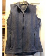 NWT Ladies BERMUDA SANDS Blue Fleece Lined Knit Golf Vest - M &amp; XXL $85  - $36.99