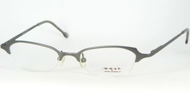 WEST by TREND COMPANY 99159 12 GUNMETAL-GREY EYEGLASSES FLASSES 46-17-135mm - $23.76