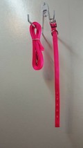 Carter Pet Supply 3/4 Dog Leash and Collar Set Webbing 2 Ply USA Made He... - $18.95