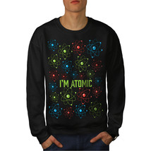 Wellcoda I&#39;m Atomic Style Mens Sweatshirt, Science Casual Pullover Jumper - £23.51 GBP+