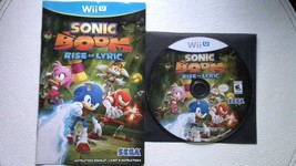 Sonic Boom: Rise of Lyric (With Manual) (Nintendo Wii U, 2014) - £17.56 GBP