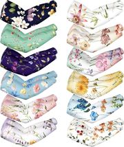 Soft &amp; Breathable 12 Pairs Gardening Arm Sleeves - Sun Protection with S... - $44.50