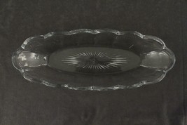 Vintage Glass Heisey Crystal Elegant COLONIAL Pattern Oblong Relish CELERY Dish - £16.05 GBP