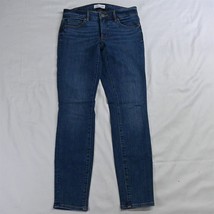 LOFT 0 / 25 Curvy Skinny Medium Wash Stretch Denim Jeans - £10.77 GBP